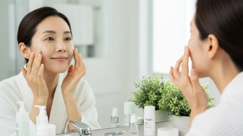 pele coreana mulher 40+