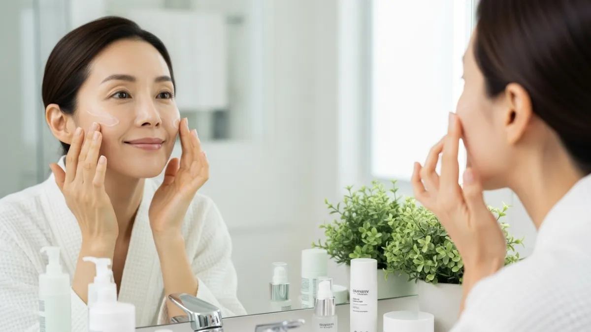 pele coreana mulher 40+